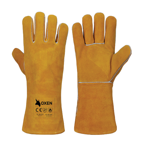 Heat Resistant Kevlar Sewn Welding Glove